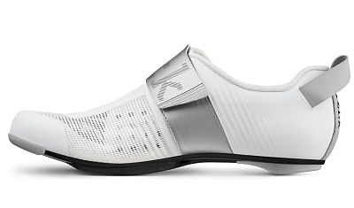 Превью  Велоботинки для триатлона FIZIK Transiro Hydra Aeroweave Carbon White/Silver